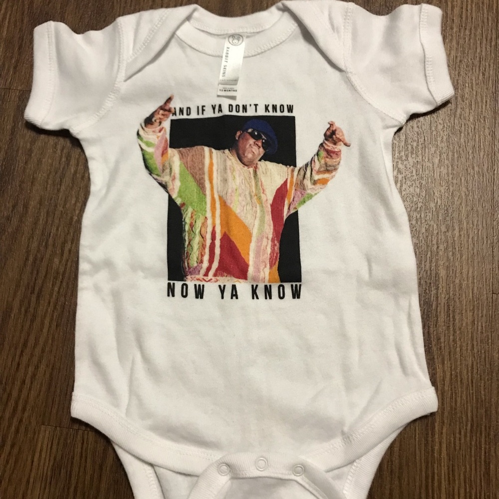 Biggie smalls babies onesie size 18 months New